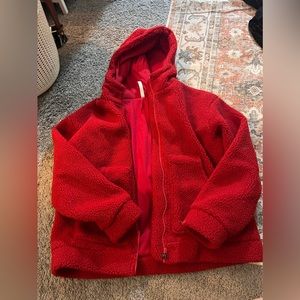 Fabletics teddy coat